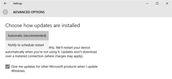 Turn Off Windows Update in Windows 10
