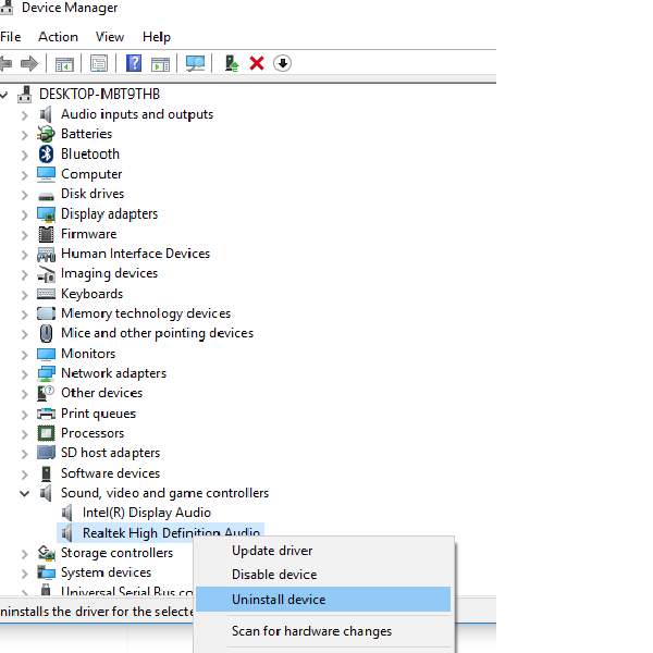 Como Descargar Y Reinstalar Realtek Hd Audio Manager En Windows 10